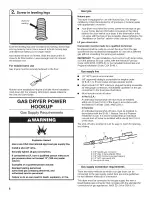 Предварительный просмотр 8 страницы Maytag YMEDX700AG0 Installation Instructions Manual