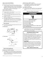 Предварительный просмотр 9 страницы Maytag YMEDX700AG0 Installation Instructions Manual