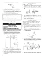 Preview for 6 page of Maytag YMET3800TW0 Installation Instructions Manual