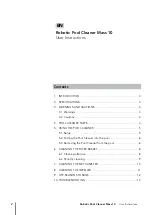 Preview for 2 page of Maytronics Dolphin S100 User Instructions