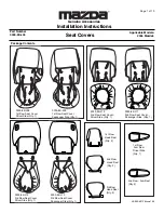 Предварительный просмотр 1 страницы Mazda 0000-8K-L05 Installation Instructions Manual