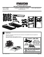 Mazda 0000-8L-G03A Installation Instructions preview