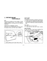 Предварительный просмотр 10 страницы Mazda 1978 GLC Instructions; Maintenance And Servicing