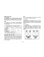 Предварительный просмотр 61 страницы Mazda 1978 GLC Instructions; Maintenance And Servicing