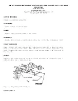 Предварительный просмотр 60 страницы Mazda 1979-1984 RX7 Technical Service Bulletin