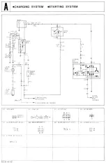 Предварительный просмотр 11 страницы Mazda 1982 RX-7 Wiring Diagram