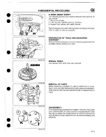 Предварительный просмотр 7 страницы Mazda 1989 MX-5 Workshop Manual