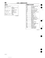 Предварительный просмотр 12 страницы Mazda 1989 MX-5 Workshop Manual