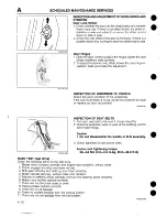 Предварительный просмотр 36 страницы Mazda 1989 MX-5 Workshop Manual