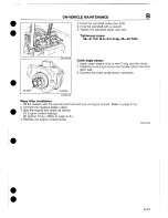 Предварительный просмотр 59 страницы Mazda 1989 MX-5 Workshop Manual