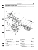 Предварительный просмотр 79 страницы Mazda 1989 MX-5 Workshop Manual