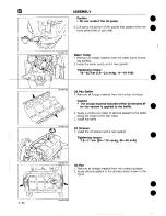 Предварительный просмотр 104 страницы Mazda 1989 MX-5 Workshop Manual