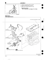 Предварительный просмотр 110 страницы Mazda 1989 MX-5 Workshop Manual