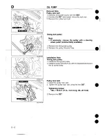 Предварительный просмотр 135 страницы Mazda 1989 MX-5 Workshop Manual