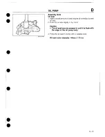 Предварительный просмотр 138 страницы Mazda 1989 MX-5 Workshop Manual