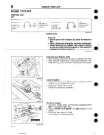 Предварительный просмотр 142 страницы Mazda 1989 MX-5 Workshop Manual