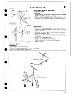 Предварительный просмотр 245 страницы Mazda 1989 MX-5 Workshop Manual