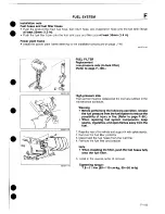 Предварительный просмотр 255 страницы Mazda 1989 MX-5 Workshop Manual