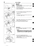 Предварительный просмотр 256 страницы Mazda 1989 MX-5 Workshop Manual