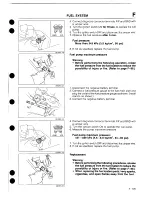 Предварительный просмотр 257 страницы Mazda 1989 MX-5 Workshop Manual