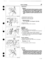 Предварительный просмотр 261 страницы Mazda 1989 MX-5 Workshop Manual