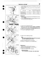 Предварительный просмотр 285 страницы Mazda 1989 MX-5 Workshop Manual