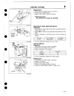 Предварительный просмотр 287 страницы Mazda 1989 MX-5 Workshop Manual