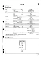 Предварительный просмотр 291 страницы Mazda 1989 MX-5 Workshop Manual