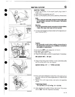 Предварительный просмотр 307 страницы Mazda 1989 MX-5 Workshop Manual