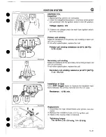 Предварительный просмотр 309 страницы Mazda 1989 MX-5 Workshop Manual