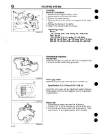 Предварительный просмотр 312 страницы Mazda 1989 MX-5 Workshop Manual