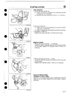 Предварительный просмотр 315 страницы Mazda 1989 MX-5 Workshop Manual