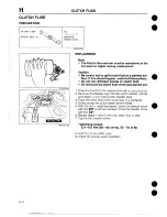 Предварительный просмотр 320 страницы Mazda 1989 MX-5 Workshop Manual