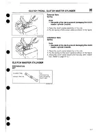 Предварительный просмотр 323 страницы Mazda 1989 MX-5 Workshop Manual