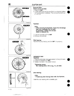 Предварительный просмотр 332 страницы Mazda 1989 MX-5 Workshop Manual