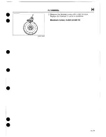 Предварительный просмотр 335 страницы Mazda 1989 MX-5 Workshop Manual