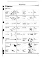 Предварительный просмотр 344 страницы Mazda 1989 MX-5 Workshop Manual