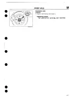 Предварительный просмотр 393 страницы Mazda 1989 MX-5 Workshop Manual