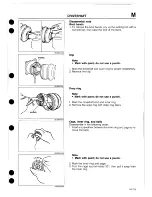 Предварительный просмотр 405 страницы Mazda 1989 MX-5 Workshop Manual