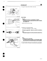 Предварительный просмотр 407 страницы Mazda 1989 MX-5 Workshop Manual