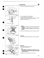 Предварительный просмотр 415 страницы Mazda 1989 MX-5 Workshop Manual