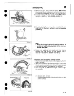 Предварительный просмотр 427 страницы Mazda 1989 MX-5 Workshop Manual