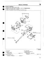 Предварительный просмотр 437 страницы Mazda 1989 MX-5 Workshop Manual