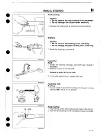 Предварительный просмотр 443 страницы Mazda 1989 MX-5 Workshop Manual