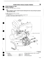 Предварительный просмотр 461 страницы Mazda 1989 MX-5 Workshop Manual