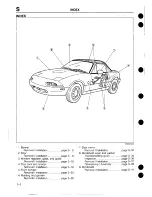 Предварительный просмотр 533 страницы Mazda 1989 MX-5 Workshop Manual