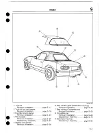 Предварительный просмотр 534 страницы Mazda 1989 MX-5 Workshop Manual