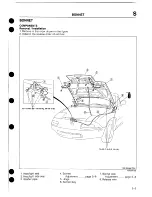 Предварительный просмотр 536 страницы Mazda 1989 MX-5 Workshop Manual