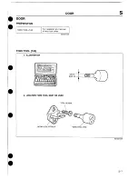 Предварительный просмотр 538 страницы Mazda 1989 MX-5 Workshop Manual