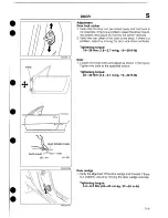 Предварительный просмотр 540 страницы Mazda 1989 MX-5 Workshop Manual